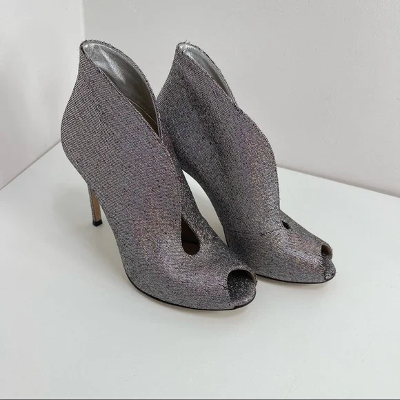 Gianvito Rossi peep toe designer heels - Picture 2 of 12